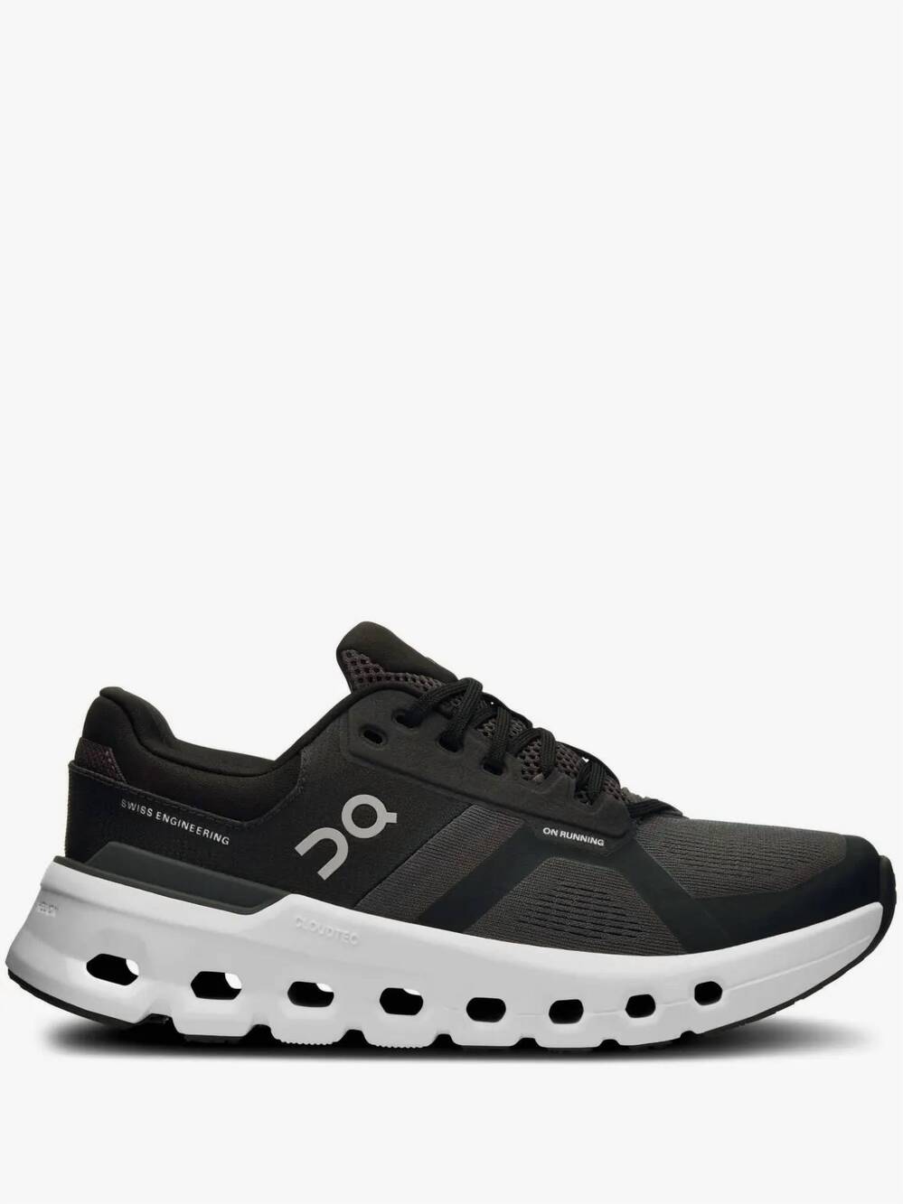 NEW ON CLOUD women's cloudrunner 2 running shoes in eclipse black